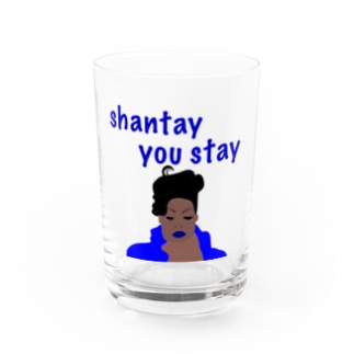 Shantay You Stay Water Glass