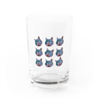 ネコにゃご（増） Water Glass