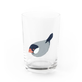 フクフク文鳥 Water Glass