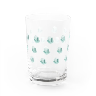 四角いぬ Water Glass