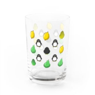 レモン、洋梨、ペンギン Water Glass