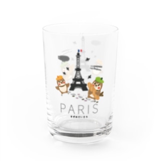 Hello! すずめだいきち（PARIS） Water Glass