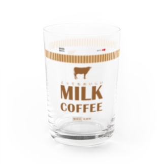 ミルクコーヒー Water Glass