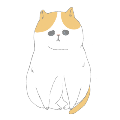 ぽちゃ猫