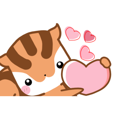 バレンタイン仕様のLINEスタンプ発売記念グッズ♡