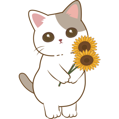 さわやか夏にゃんこ
