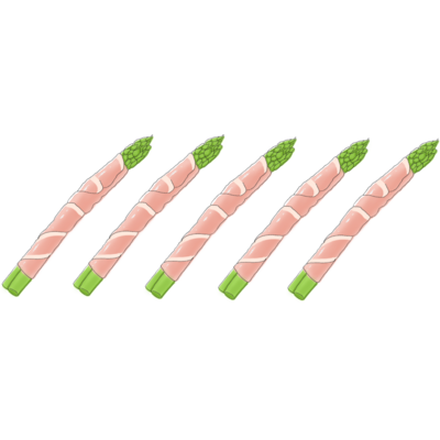 アスパラのベーコン巻き