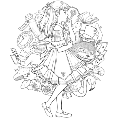 不思議の国のアリス Tシャツの通販 Suzuri スズリ 不思議の国のアリス Tシャツの通販 Suzuri スズリ