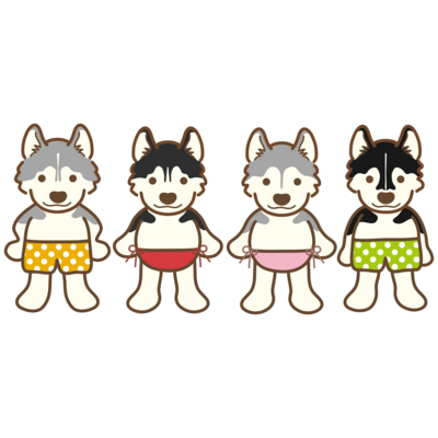 ハスキー Tシャツの通販 Suzuri スズリ ハスキー Tシャツの通販 Suzuri スズリ