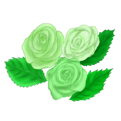 緑色の薔薇