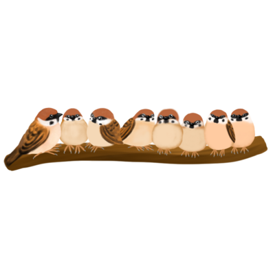 ぎゅうっとsparrowず