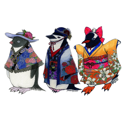 着物ぺんぎんシリーズ