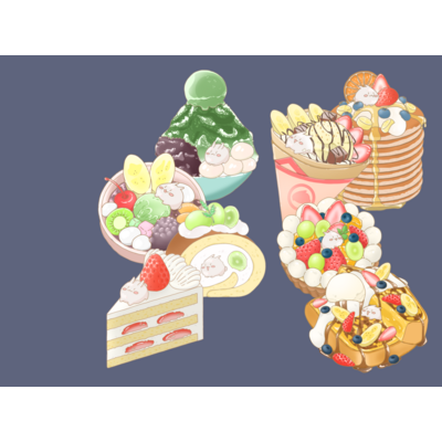 スマホケース まるまるつるっとしたうさぎ