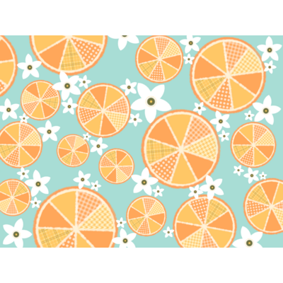 【オレンジ詰め合わせ】爽やか柄物柑橘系