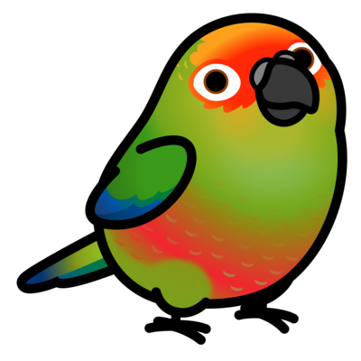 ゴシキメキシコインコ ステッカーの通販 Suzuri スズリ ゴシキメキシコインコ ステッカーの通販 Suzuri スズリ