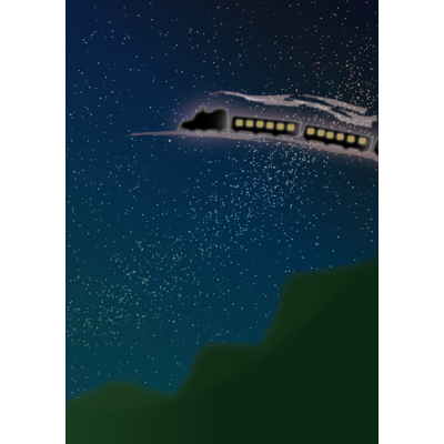 無料でダウンロード 銀河 鉄道 イラスト