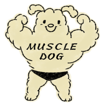 筋肉犬