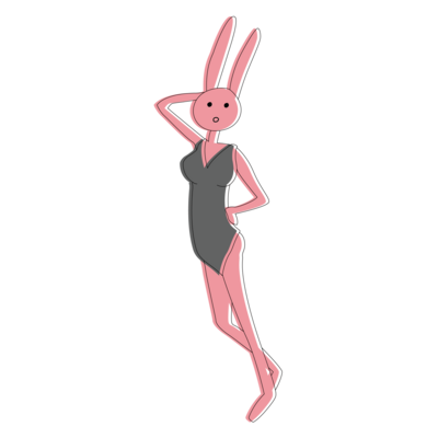 バニーガール クリアファイルの通販 Suzuri スズリ