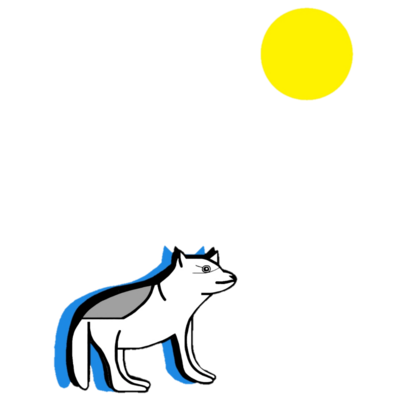 Moonlight wolf