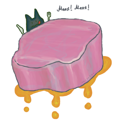 肉．