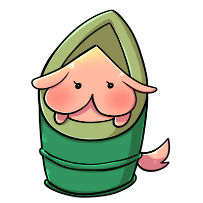 竹生まれのももわんこ