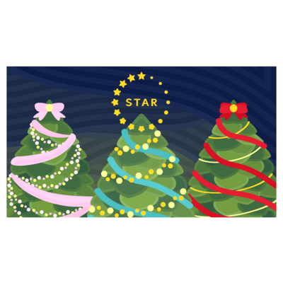 クリスマスと雪