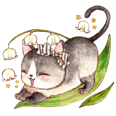 春のねこ日和