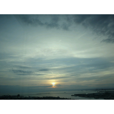 釧路の夕日