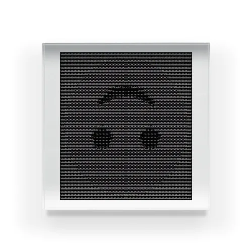 dope ASCII smile #2 Acrylic Block