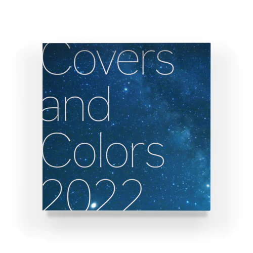 Covers and Colors 2022 グッズ Photo by SAM Acrylic Block