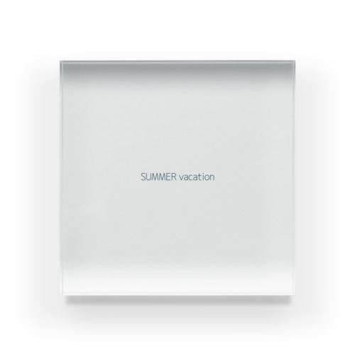 SUMMER vacation Acrylic Block
