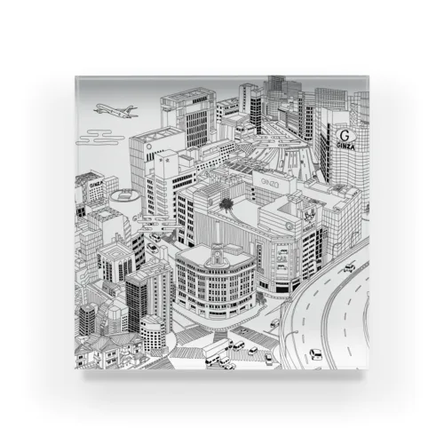 GINZA Acrylic Block