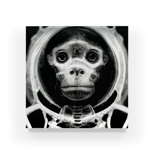 Space Monkey #2 Acrylic Block