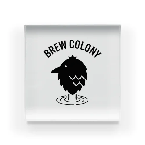 BREW COLONY　カラップ君　グッズ アクリルブロック