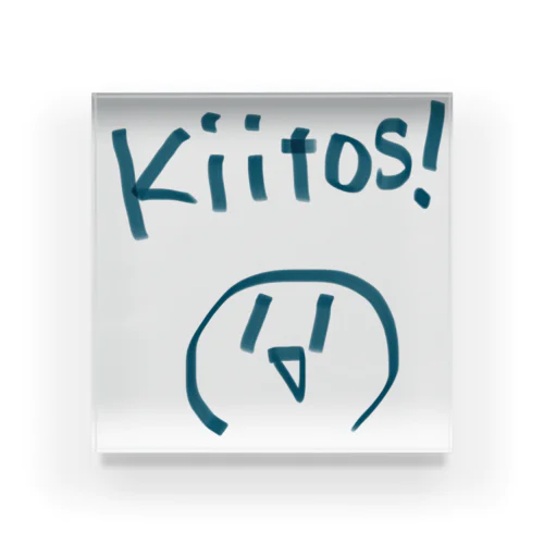 kiitos smile アクリルブロック