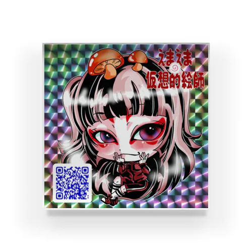 閻魔閻魔ちゃんです。 Acrylic Block