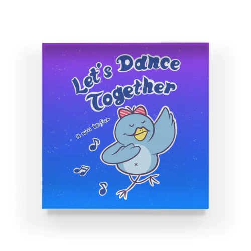 Let’s Dance Together Acrylic Block