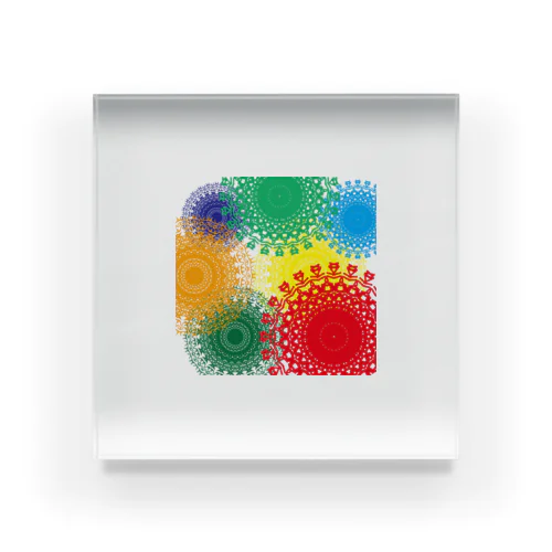 colorfull Acrylic Block