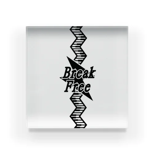 瑠愛breakfreeツアーグッズ Acrylic Block