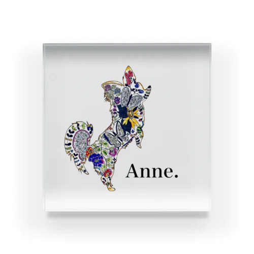 Anne.  Acrylic Block