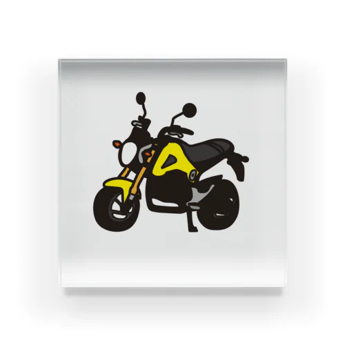 GROM YELLOW Acrylic Block