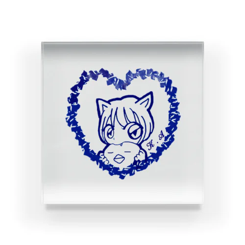 愛のことり♡ Acrylic Block