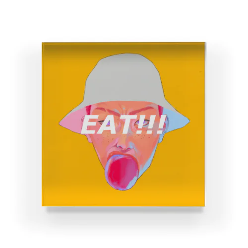 EAT!!! アクリルブロック