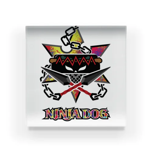 NinjaDog Acrylic Block