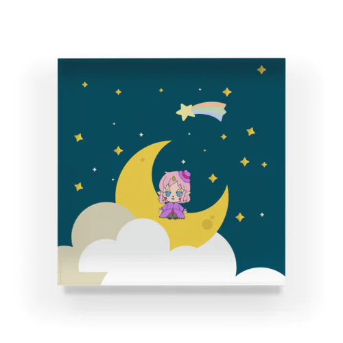 夜空のしらんちゃん Acrylic Block