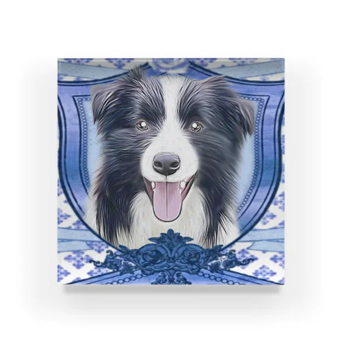 ボーダーコリー bordercollie アクリルブロック