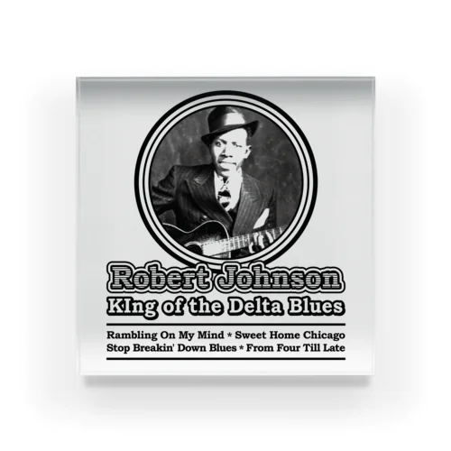 Robert Johnson Acrylic Block