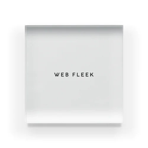 WEBFLEEK フォント Acrylic Block