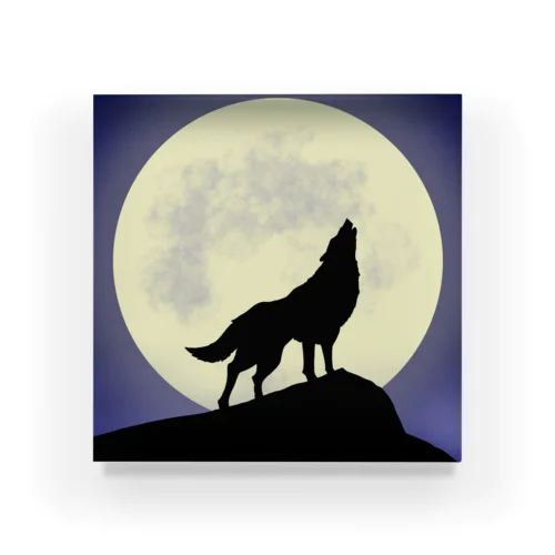 月光狼 アクリルブロック