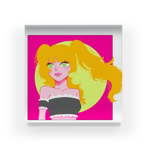 GIRL.NO1 Acrylic Block